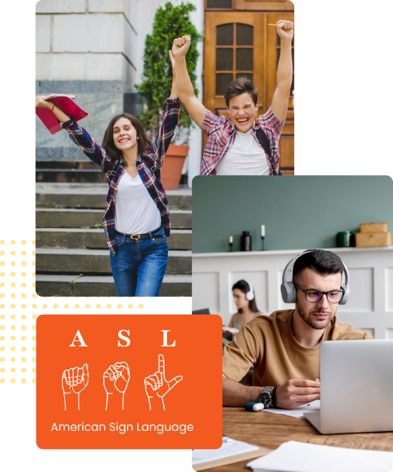 Students Learning ASL