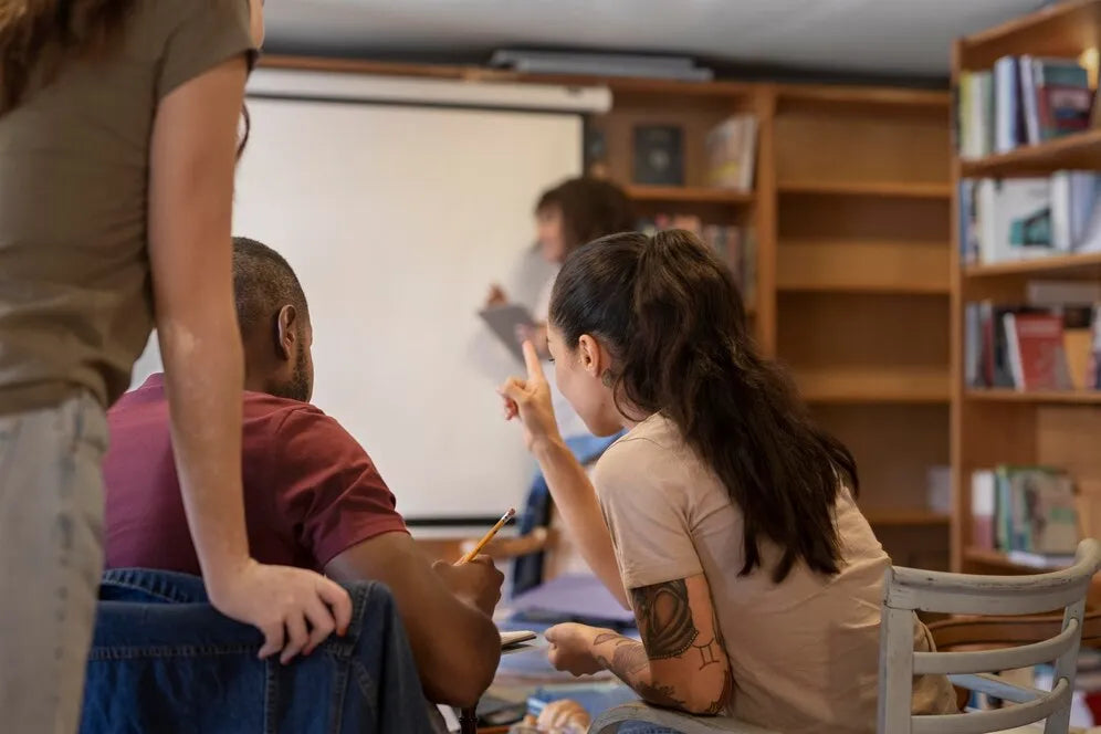 Students Learning ASL