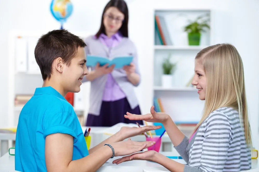Students Learning ASL